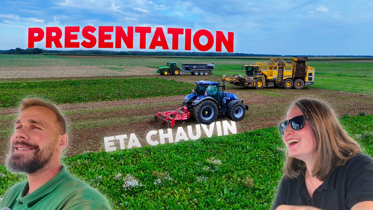 DIMITRI nous PRESENTE l'EVOLUTION de son ETA ! ARRACHAGE DES BETTERAVES 8R 340, ROPA TIGER 6 !