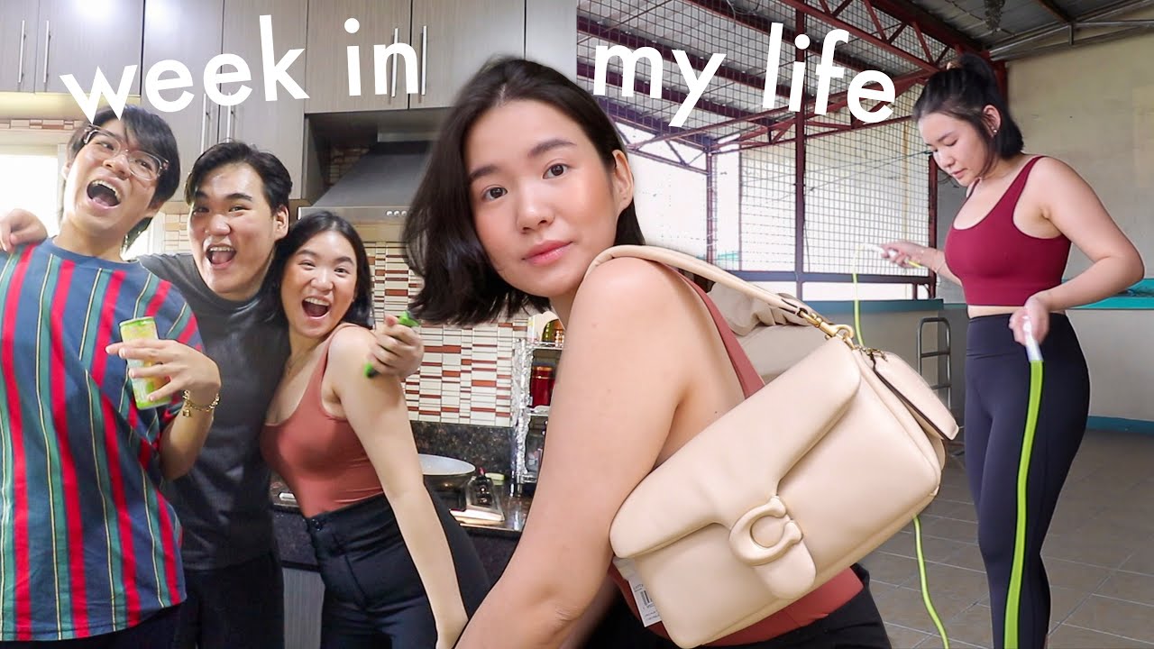 Week In My Life | unboxing my new favorite bag 👜, sleepover at my parents, meet my brother Ace!