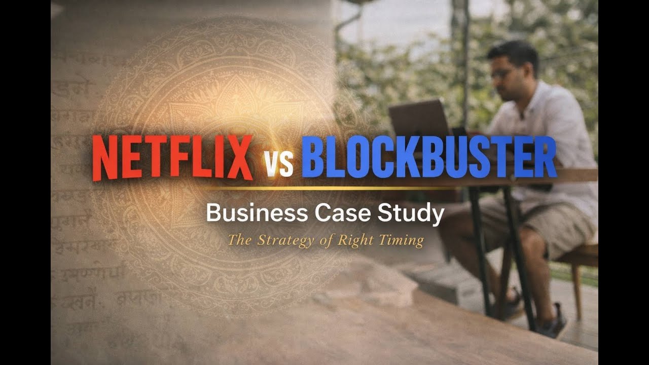 Netflix vs blockbuster: Business case study; through the mirror of ancient wisdom
