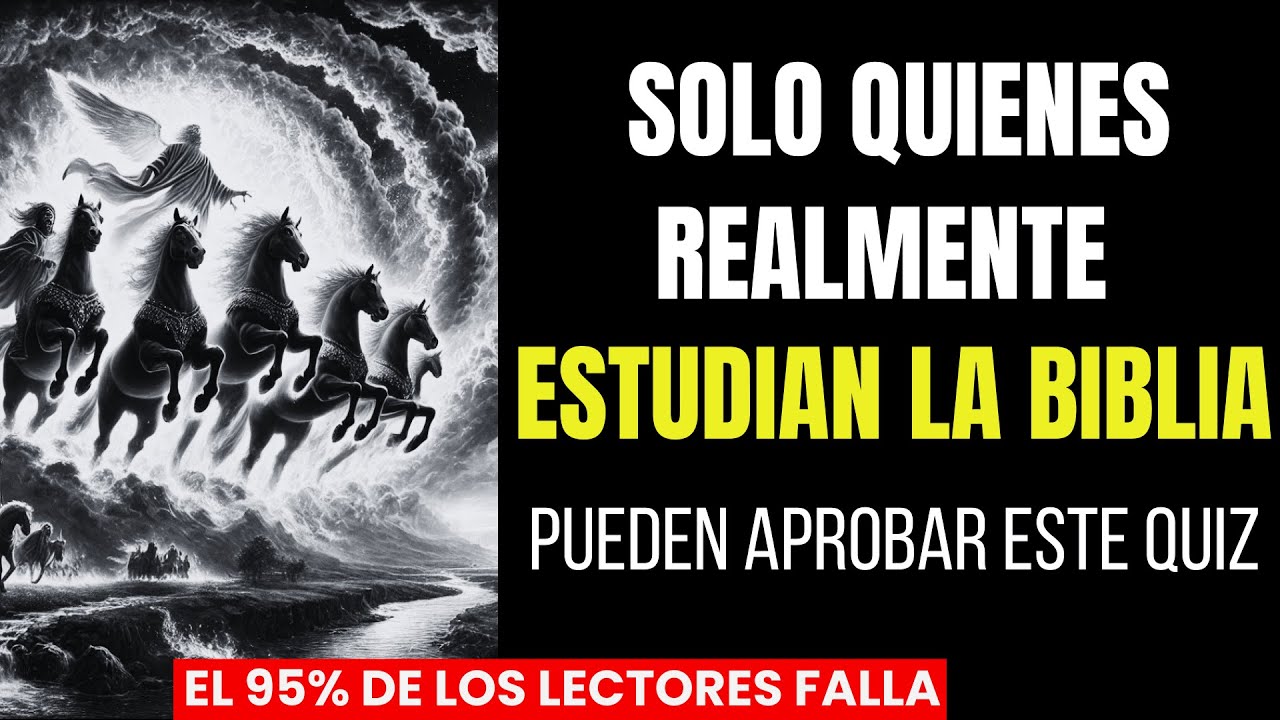 📖 QUIZ BÍBLICO IMPOSIBLE: 25 Preguntas Que DESTRUYEN Tu Confianza 🔥 Solo el 3% Aprueba 😱