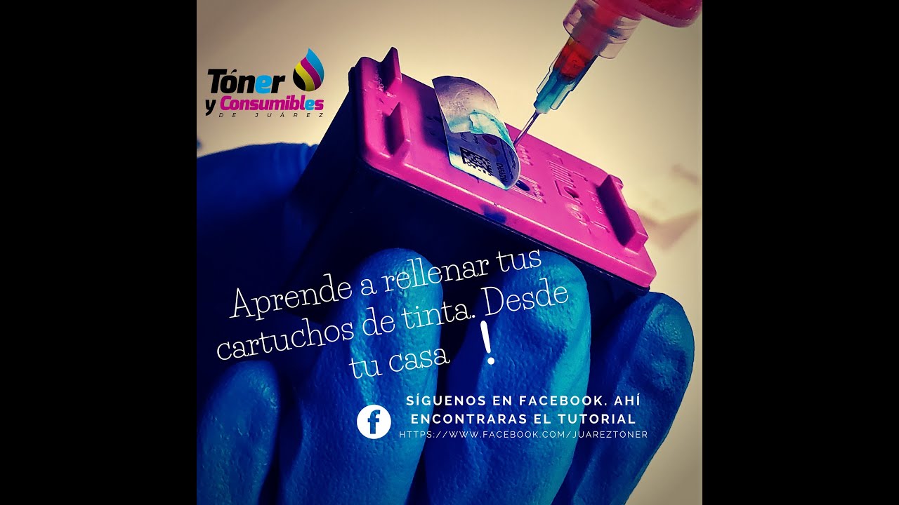 🖨 Rellena tu mismo los cartuchos de tinta de tu impresora 🤯