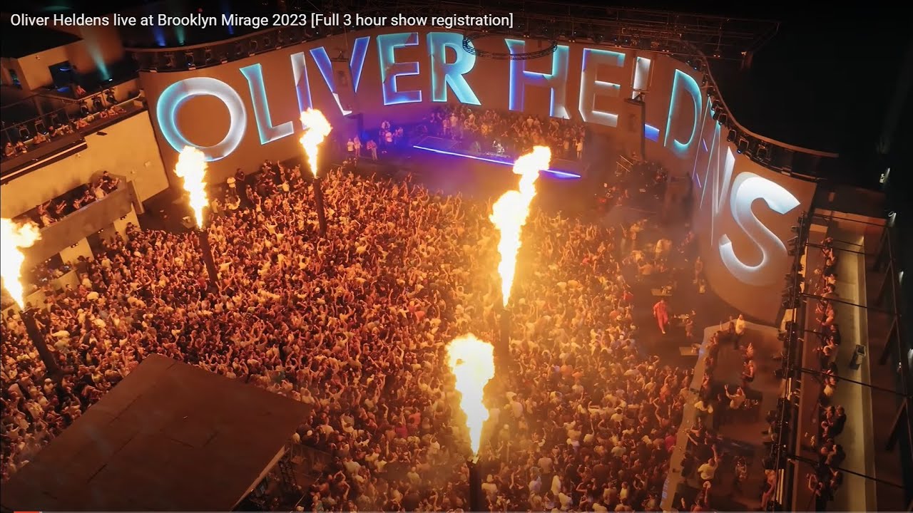 Oliver Heldens live at Brooklyn Mirage 2023 [Full 3 hour DJ set registration] 4K