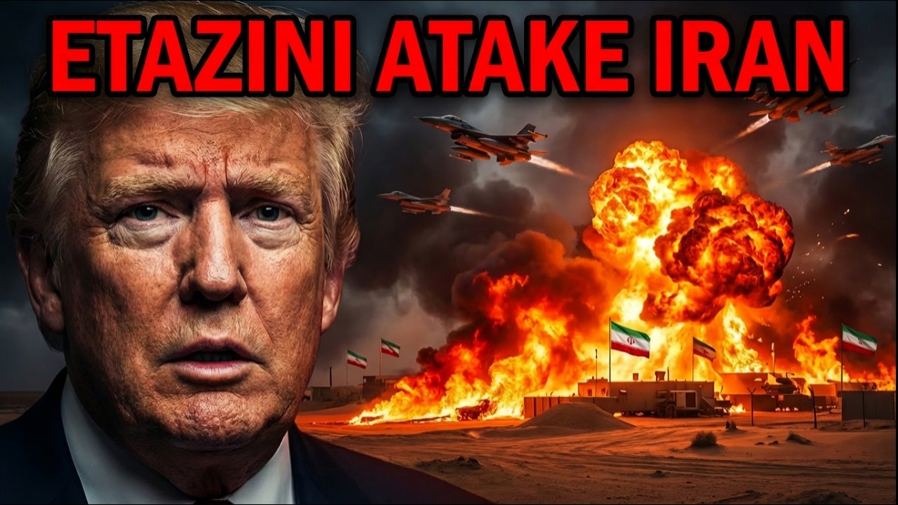 ETAZINI ATAKE IRAN! Lòd Trump la mete 50,000 lavi AMERIKEN an danje | GABRIEL