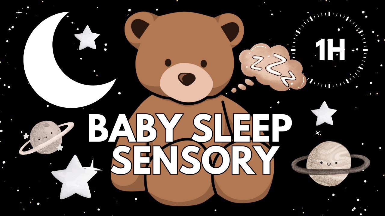 Baby Sleep Sensory 🧸🌙| Night Routine | Teddy & Planets | Calm Sleep Music | 1H