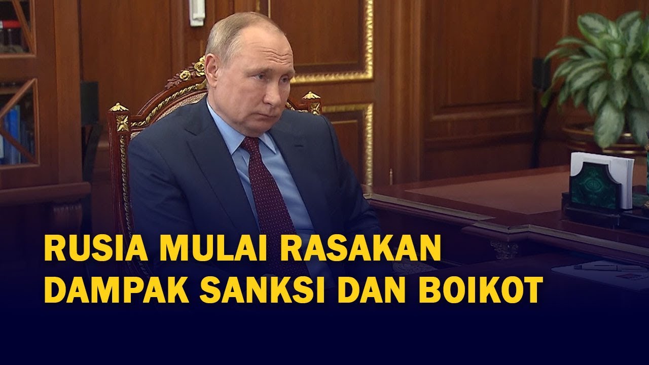 Putin Bertemu Pengusaha Bahas Atasi Sanksi dari Barat, Mulai Rasakan Dampaknya?