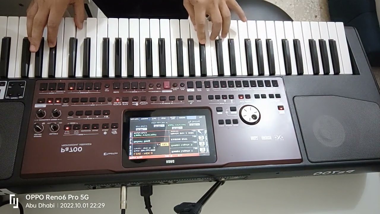 العيون السود . عزف اورج