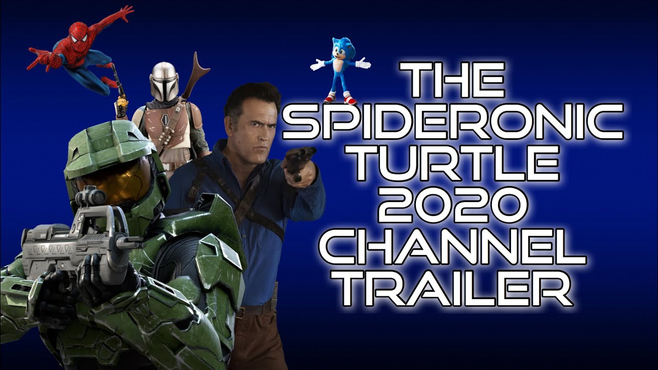 The Spideronicturtle 2020 Channel Trailer