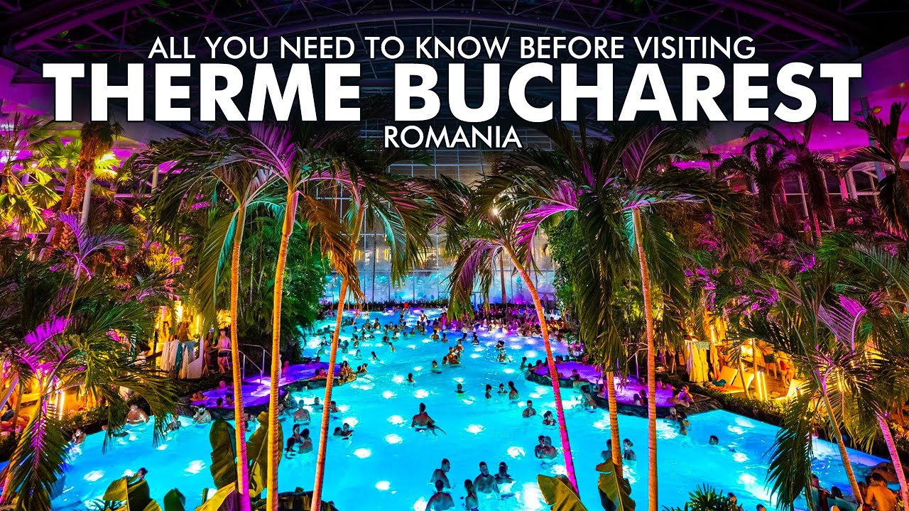 Therme Bucuresti в Бухаресте, Румыния | Один из крупнейших термальных курортов в Европе