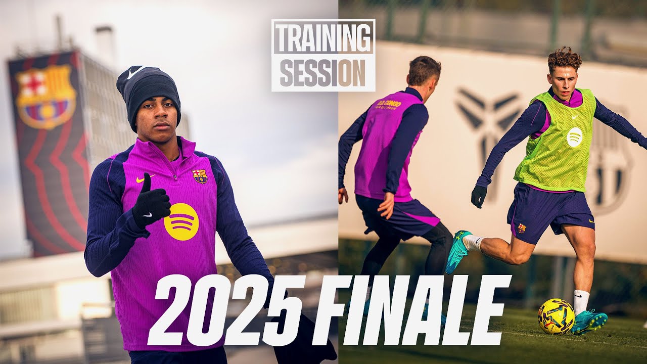 FINAL PUSH OF 2025 🏁💪 | FC Barcelona Training 🔵🔴