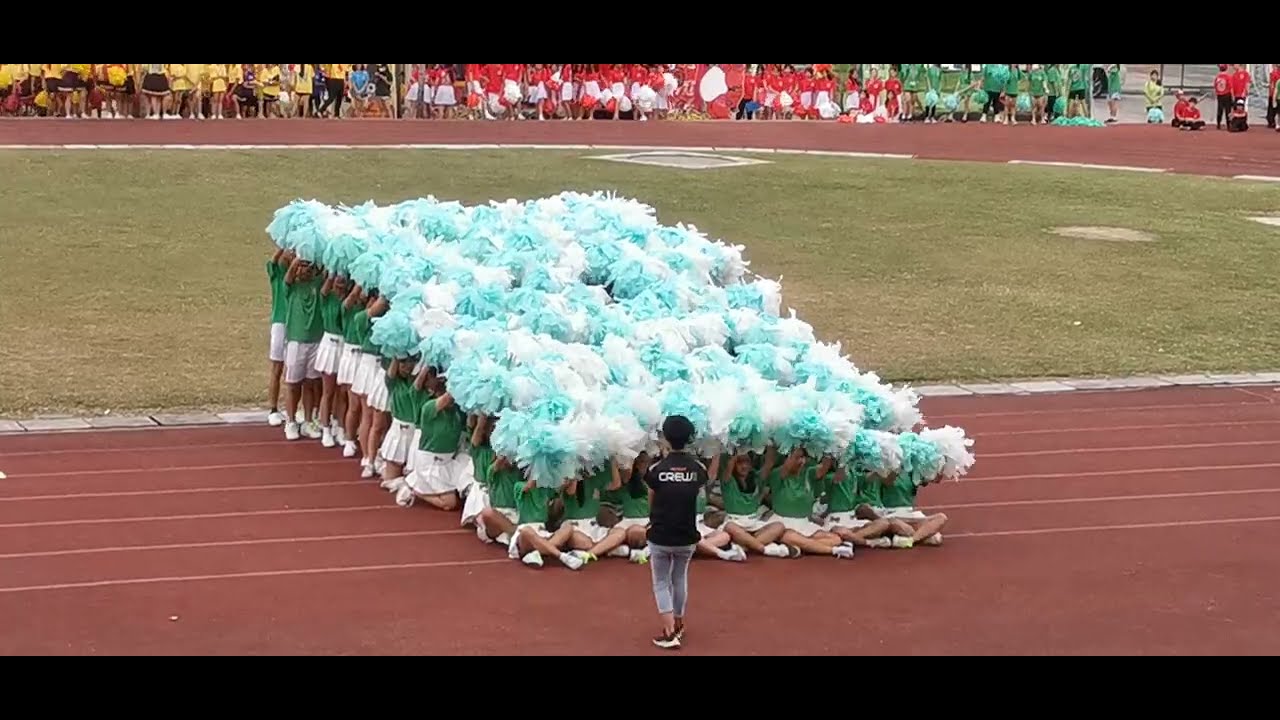 Green House Cheer Leading Dance - STTSS 50th Anniversary Sport Day