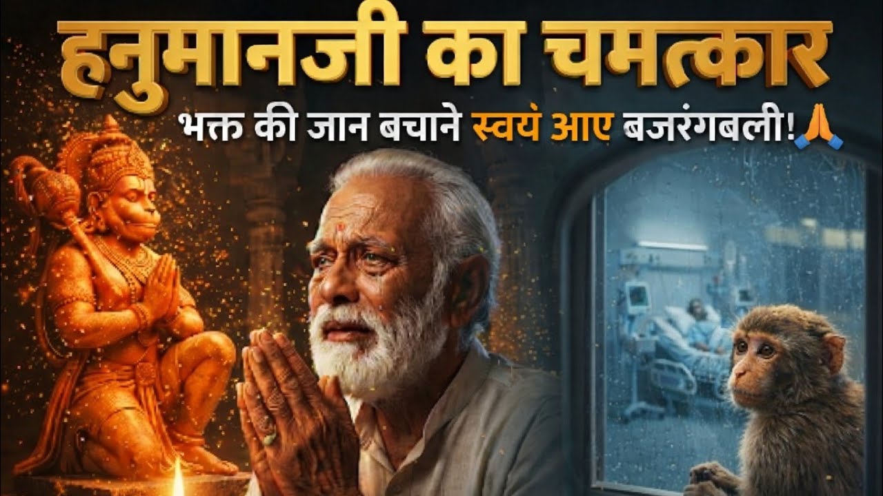 हनुमान जी का साक्षात चमत्कार: जब डॉक्टर ने भी हाथ खड़े कर दिए! 🙏🚩 