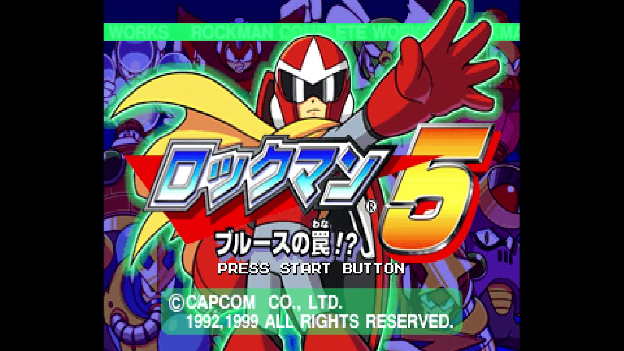 15 Minutes of Video Game Music - GravityMan Stage from RockMan 5 Complete Works