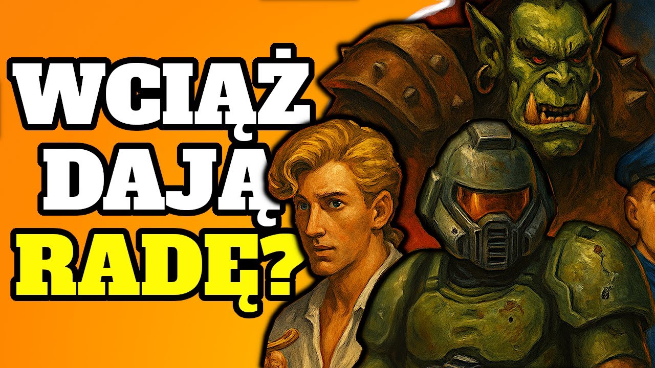 Czy HITOWE GRY z MS DOS bronią się w 2025??