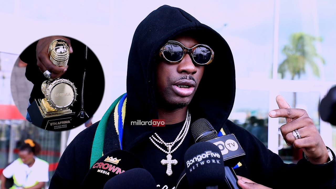 SHUHUDIA JUX ALIVYOPOKELEWA NA TUZO YA AFRIMA ALIYOSHINDA NIGERIA