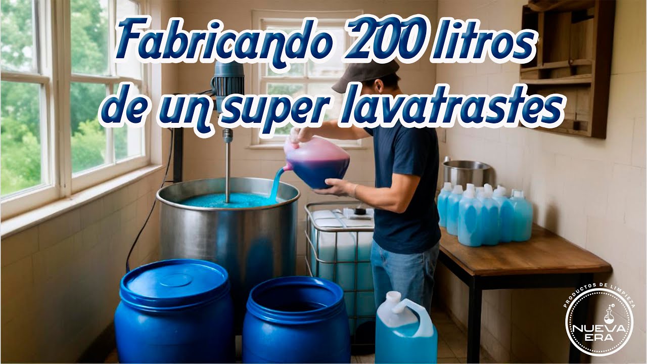200 LITROS DE SUPER LAVATRASTES