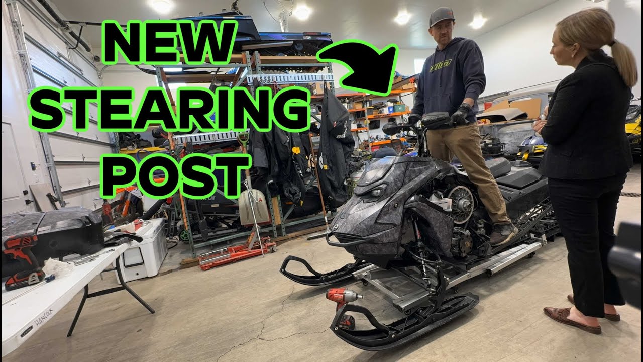 Замена рулевой колонки на Ski-Doo Gen 5