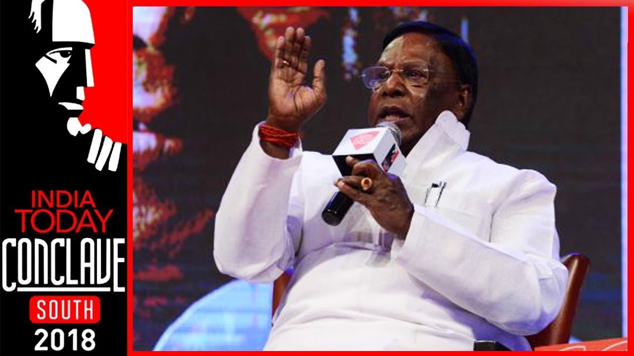 Kiran Bedi Acts In Unconstitutional Manner, Says V Narayanasamy, Puducherry CM | IT Conclave 2018