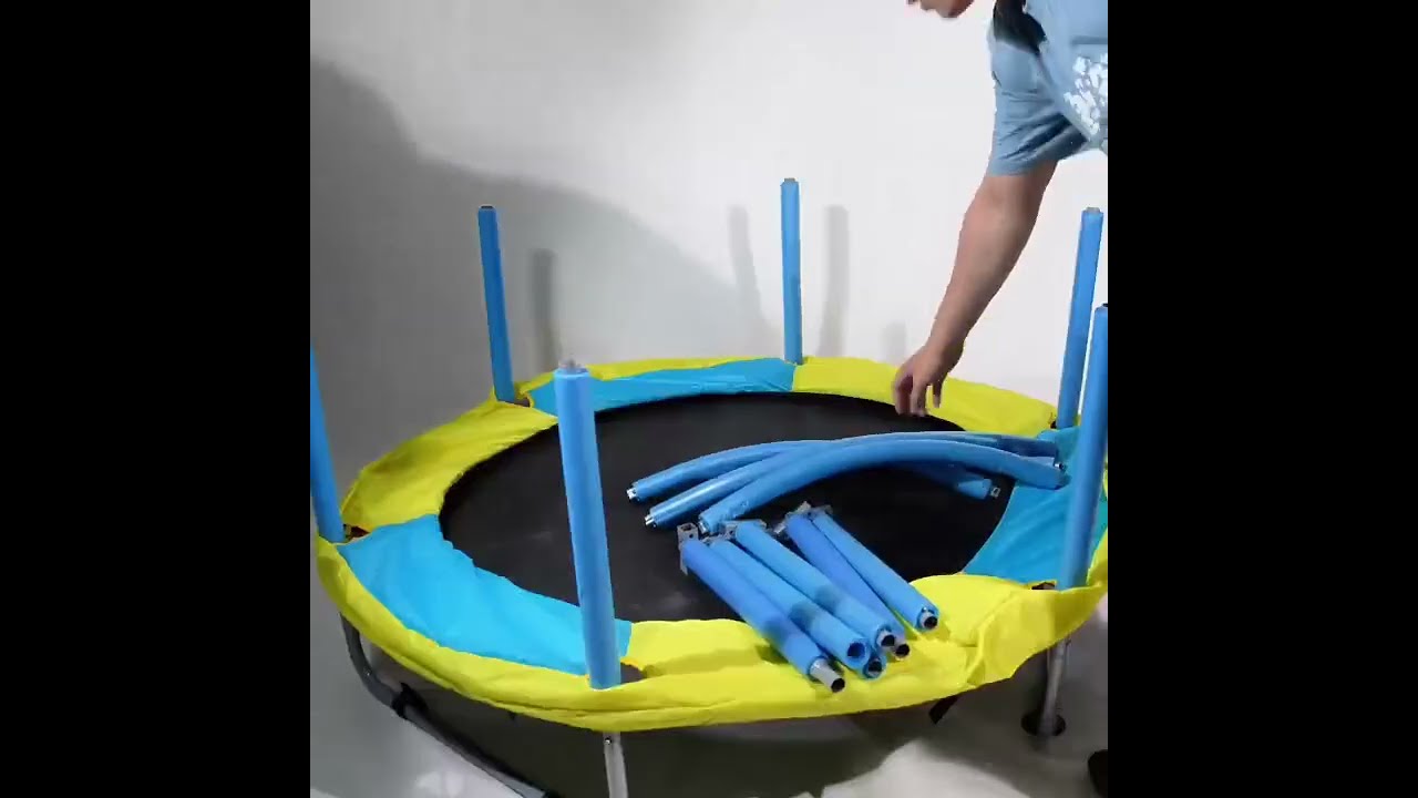 How to assemble a trampoline?