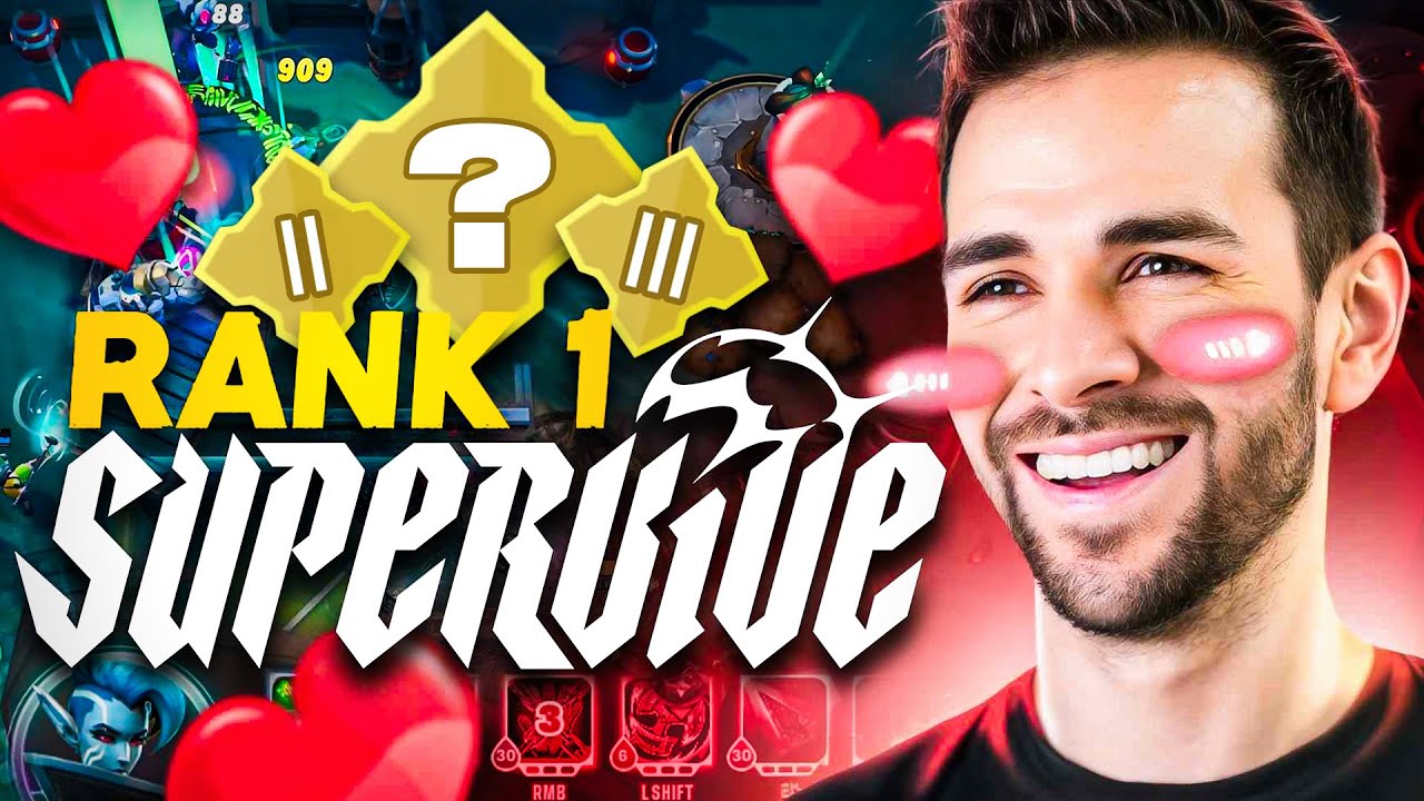 🔥SUPERVIVE ADDICT ! On rush RANK 1