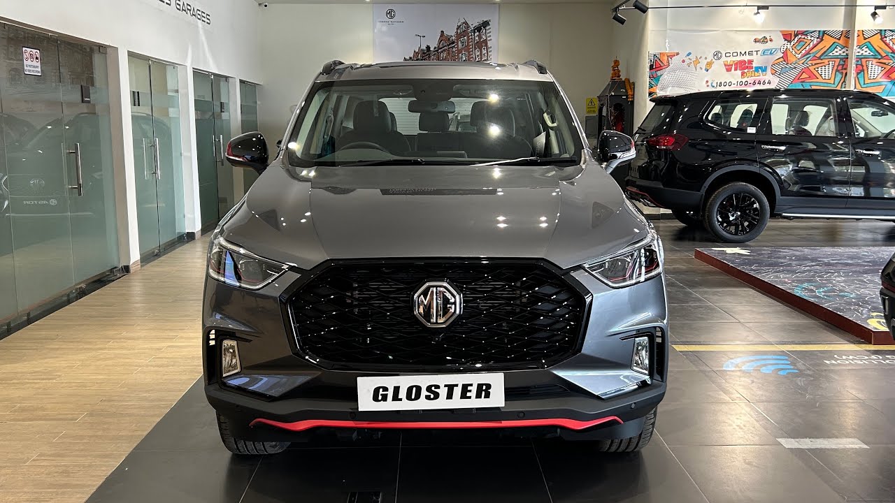 NEW BLACKSTORM MG GLOSTER😍 4WD 7 SEATER 2023❤️ FULL DETAILED REVIEW IN HINDI