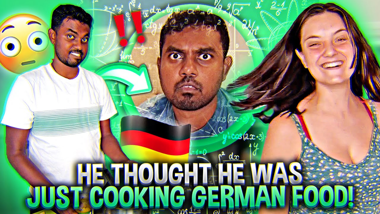 German Food 🇩🇪 PRANK on my boyfriend *gone wrong...