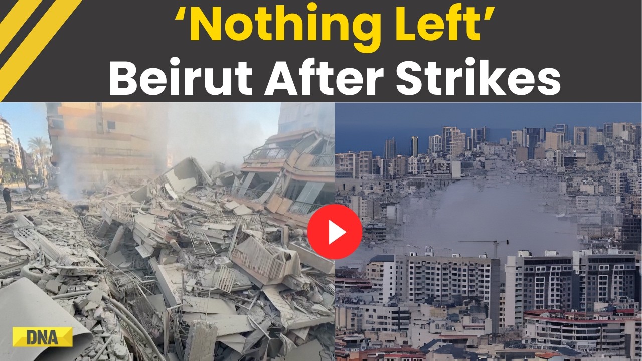 Iran Israel War: Nothing Left Standing | Devastating Aftermath Of Israeli Strikes On Beirut Revealed