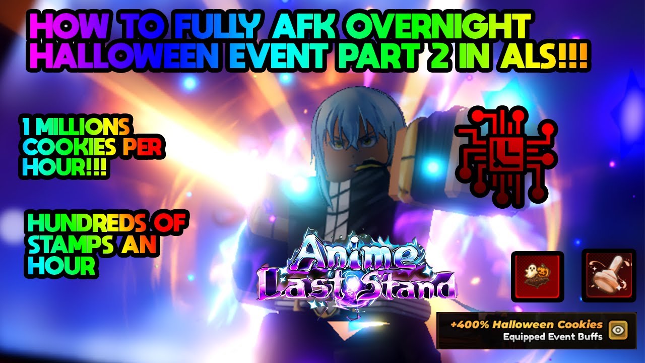 HOW TO FULLY AFK OVERNIGHT HALLOWEEN EVENT PART 2! 1,000,000 COOKIES PER HOUR WITHOUT CYS! ALS