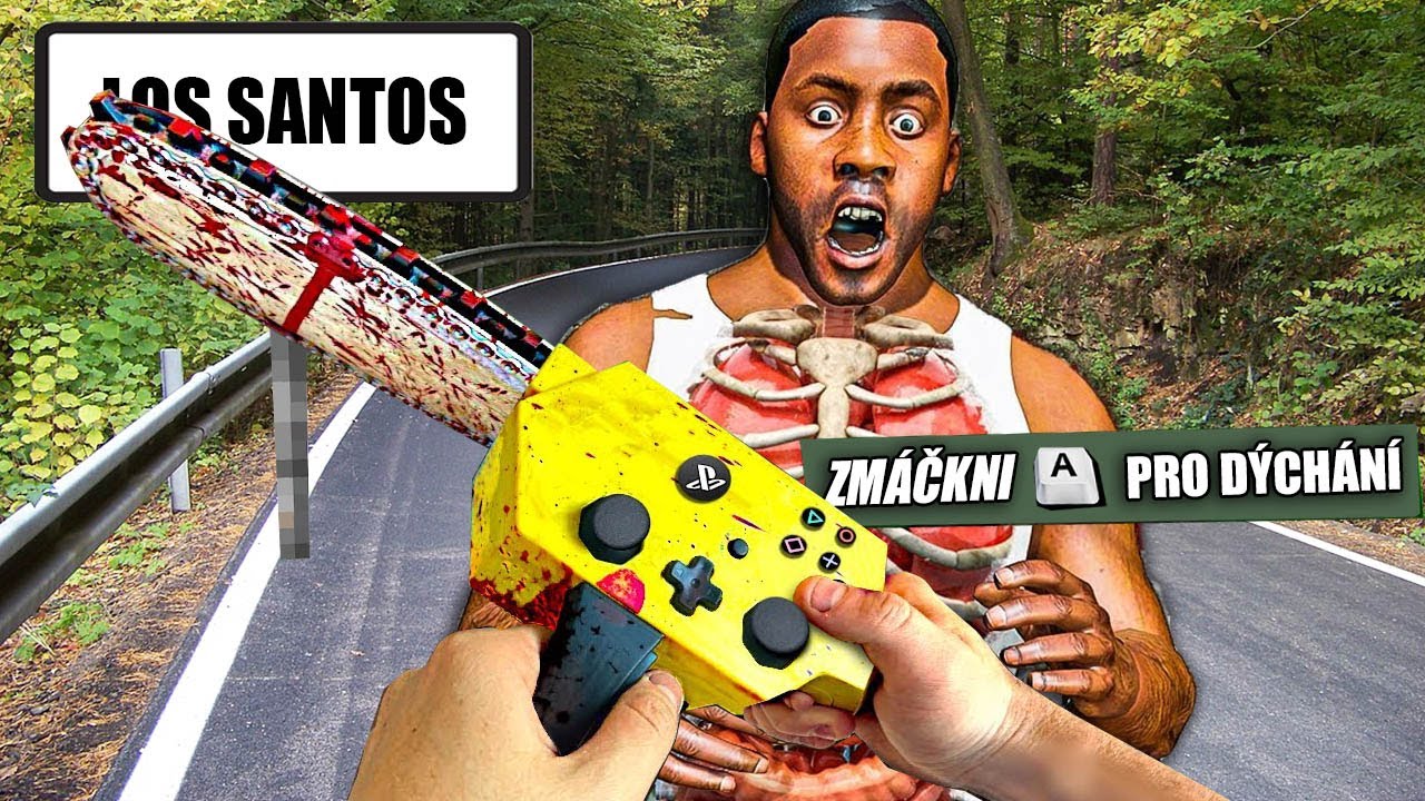 KDYŽ UDĚL&Aacute;TE GTA AŽ MOC REALISTICK&Eacute;... (GTA 5)