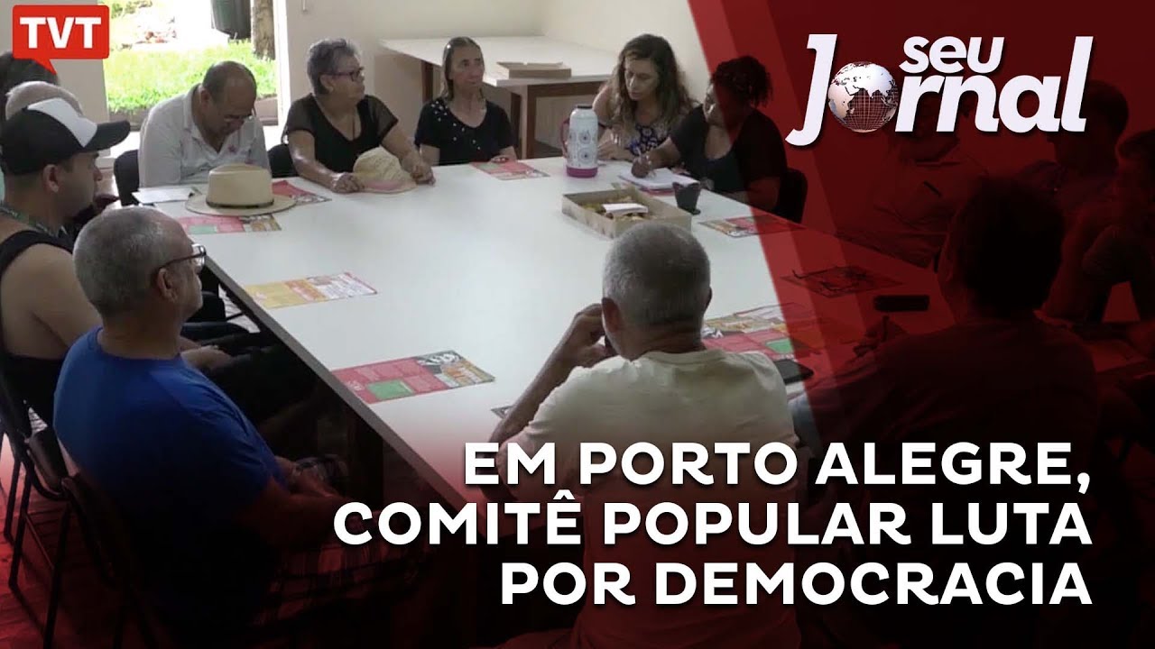 Em Porto Alegre, comit&ecirc; popular luta por democracia