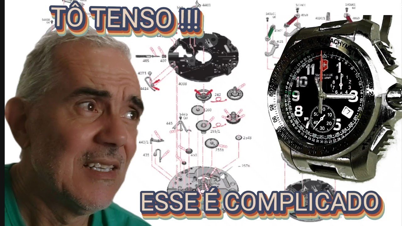 O VIDEO MAIS COMPLETO DO VITORINOX ETA251 262 - TENSÃO ,MEDO E SUSPENSE  #relogiosdequalidade