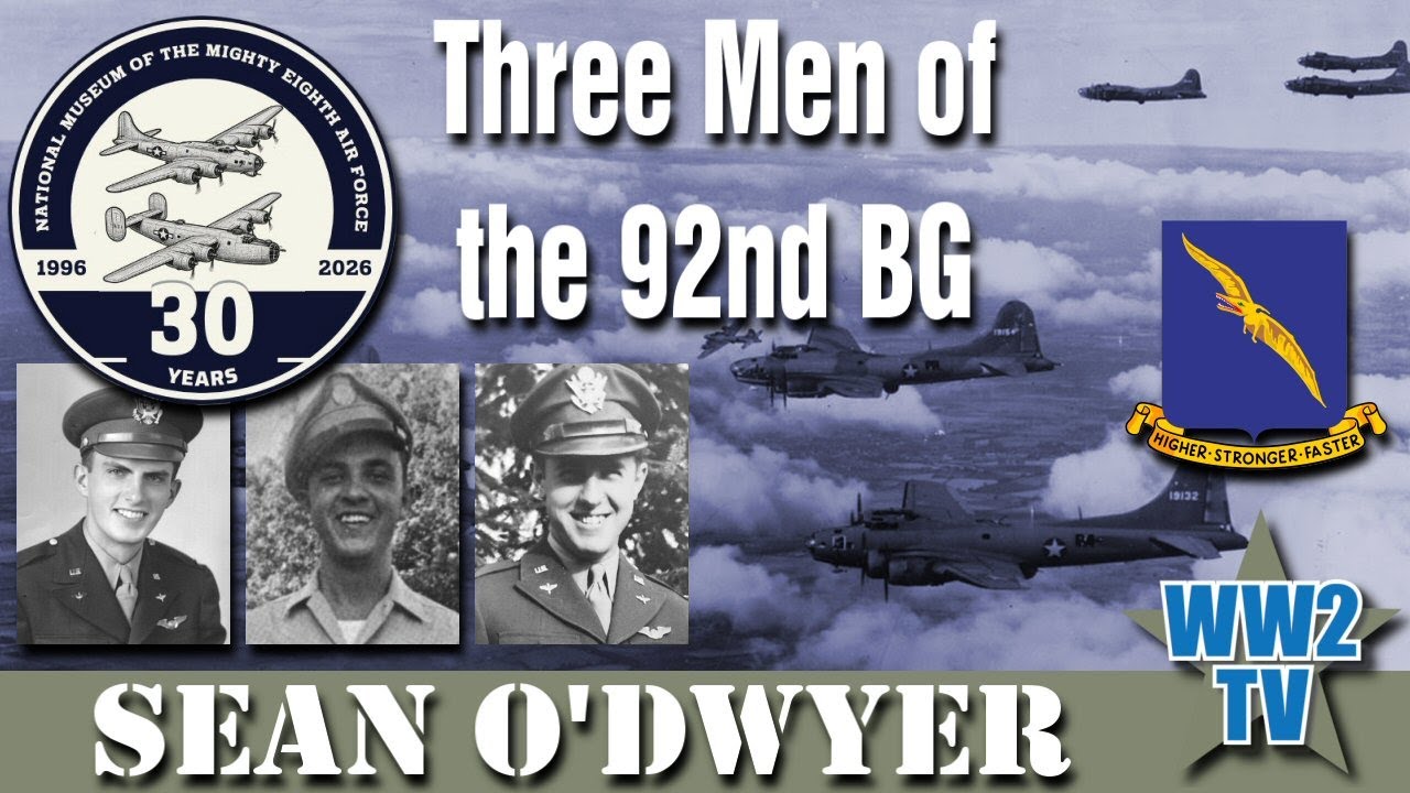 Three Men of the 92nd Bomb Group (8th Air Force)