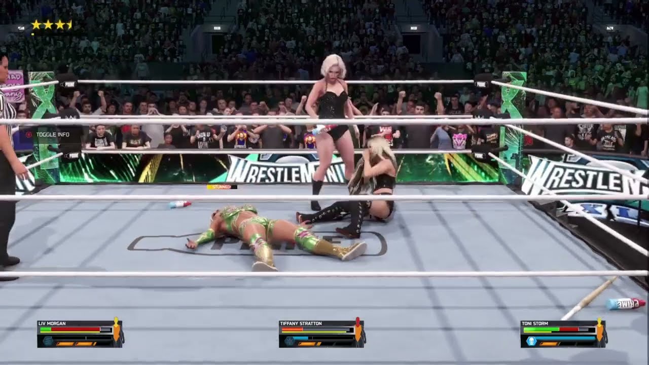 Tiffany Stratton vs Toni Storm Vs Liv Morgan