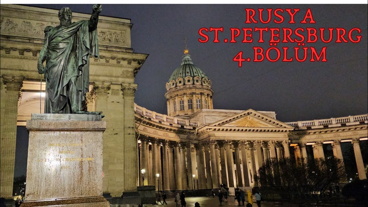 RUSYA GEZİSİ PETERSBURG/YUSUPOV SARAYI/RASPUTİN/PETRO VE PAVEL KALESİ-RUSYA TARİHİ DETAYLI 4.BÖLÜM