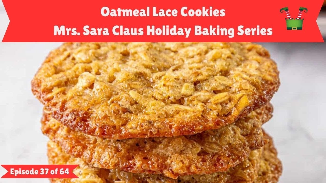 Oatmeal Lace Cookies