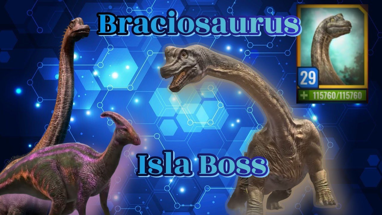 Isla Braciosaurus Raid *Lots of Bleed Damage*!! #jurrassicworld