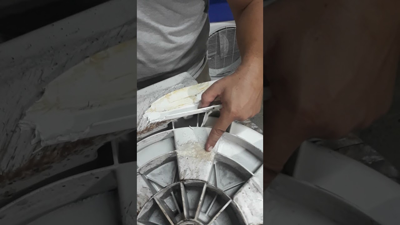 como reparar una cuba pl&aacute;stica de lavarropas