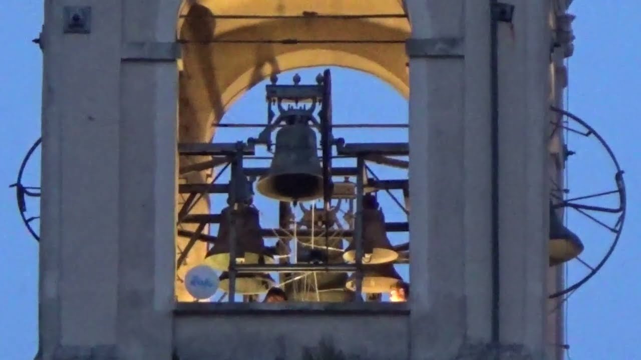 Le campane di Cremolino (AL) Chiesa Parrocchiale di Nostra Signora del Carmine - 2200° Video