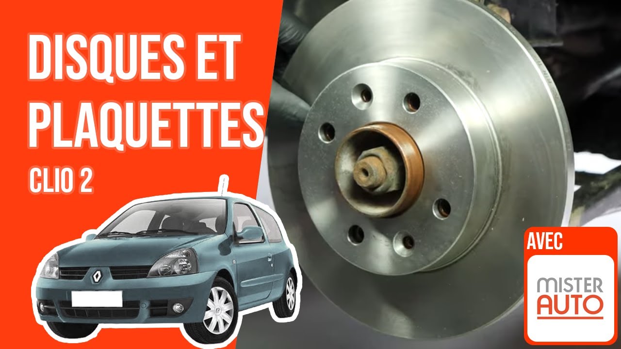 Changer les Disques et Plaquettes avant Clio 2 🚗