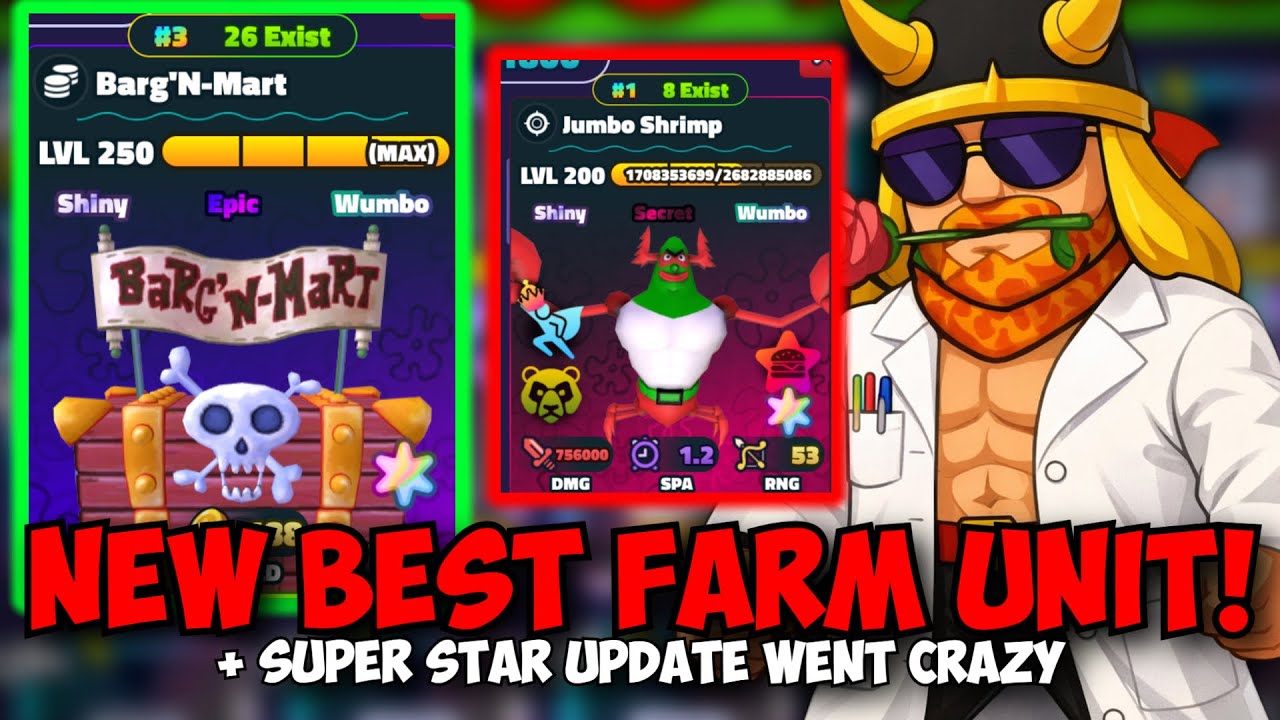 I GOT #1! NEW BEST FARM UNIT & NEW SUPERSTARS ARE CRAZY!!