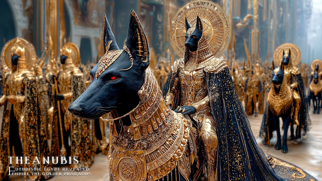 Empire of the Golden Pharaohs | Majestic Anubis & Futuristic Egypt Revealed