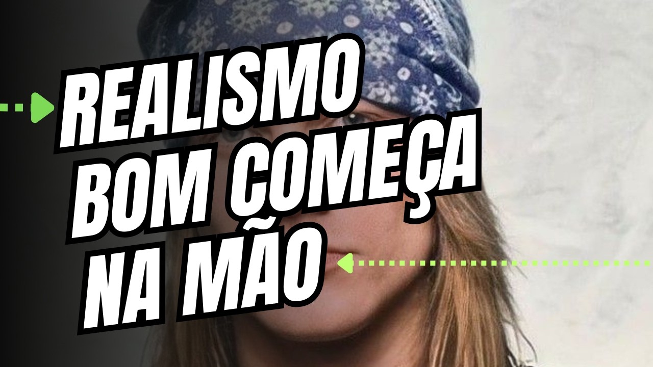 Realismo bom começa na mão.