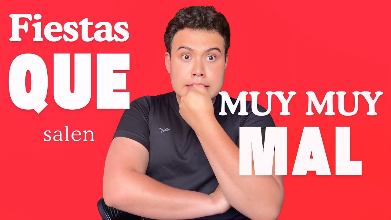 Fiestas que salen MUY MUY mal🪩😂 - Aldo Mancinas