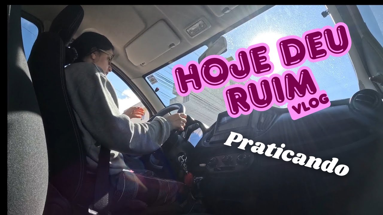 Perdendo o medo - Hoje Deu ruim para estacionar - #perdendoomedodirigir #dirigindosozinha