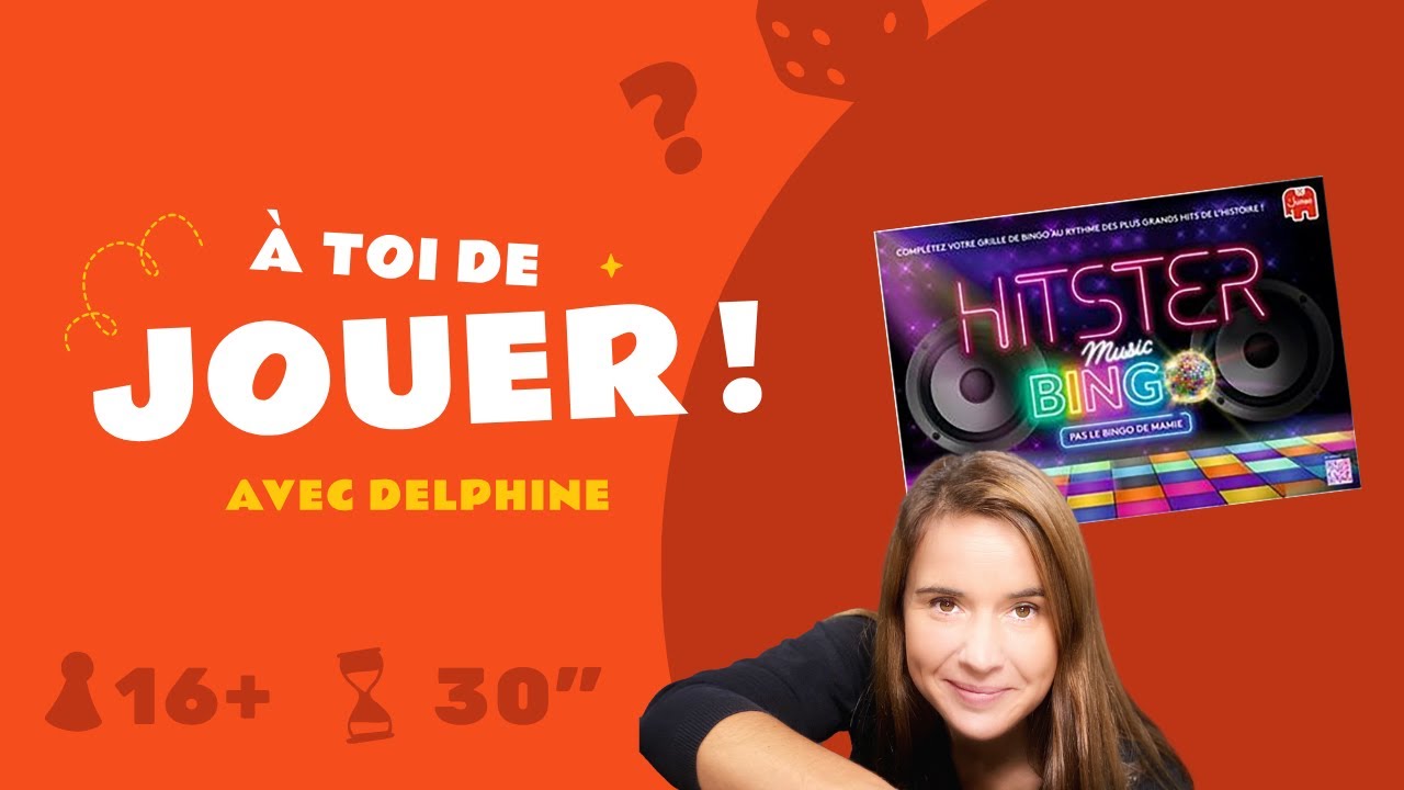 Hitster Bingo 🎶🪩 D&egrave;s 16 ans