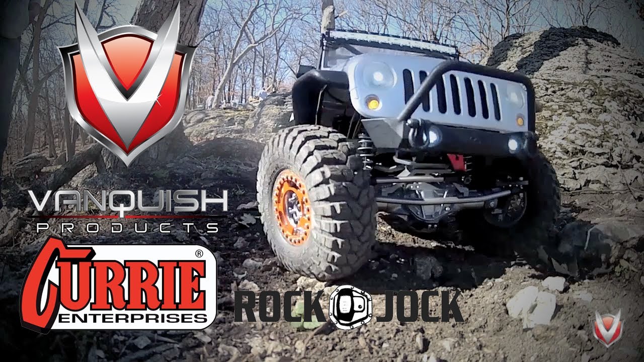 Vanquish Products - Currie RockJock axle install for the Axial SCX10 Honcho and Wraith Rubicon JK
