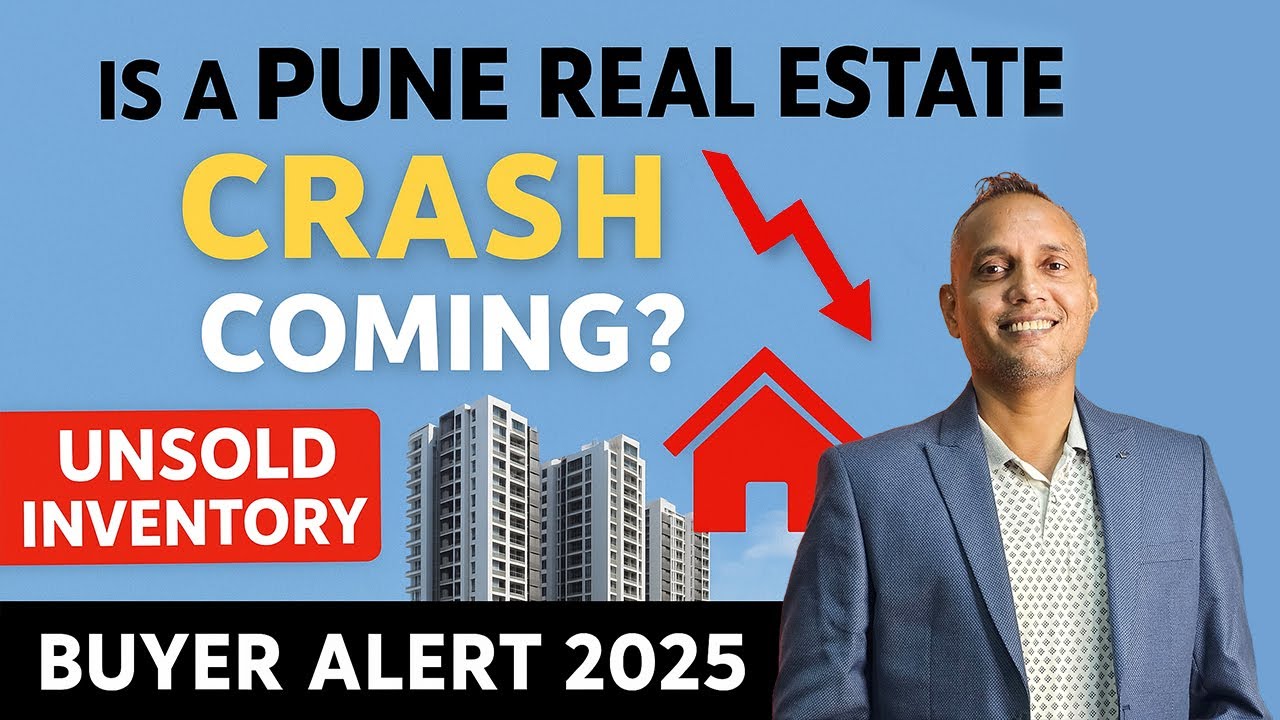 Is a Pune Real Estate Crash Coming? Unsold Inventory | Buyer Alert 2025 #punerealestate #exbroker
