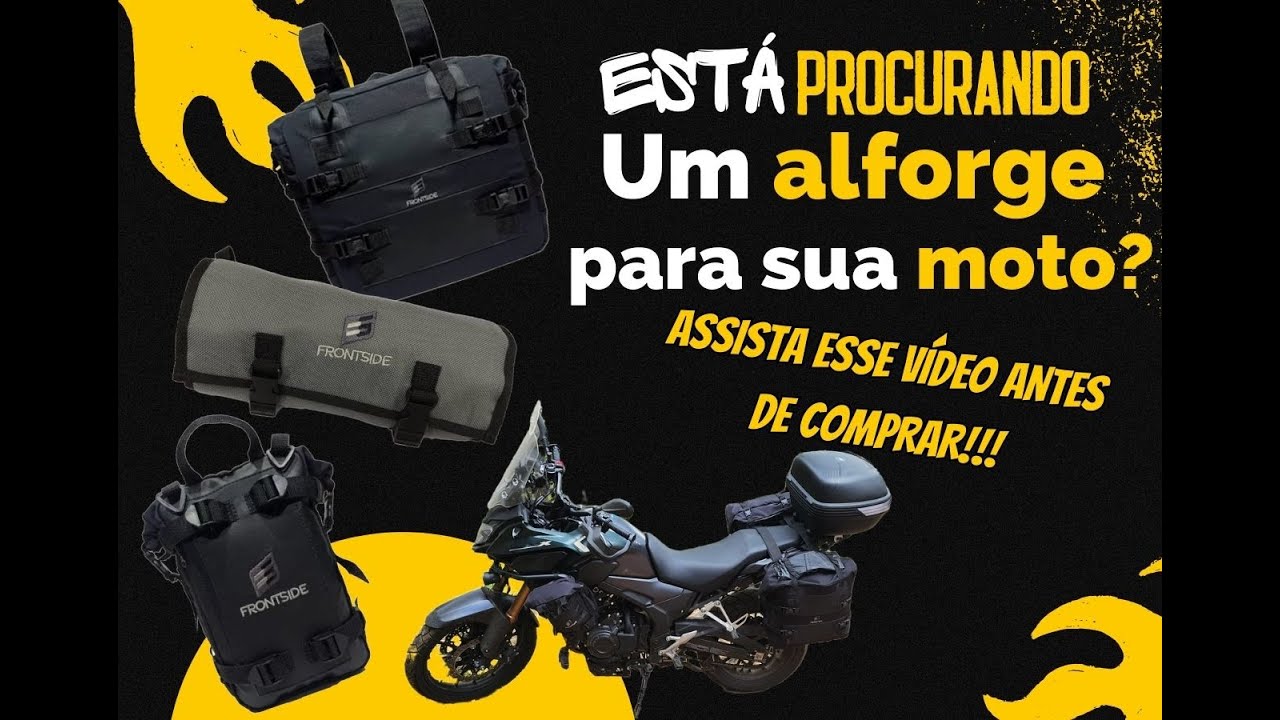 Alforges Frontside para Cb500x 2023 - (Canal vou de Moto)