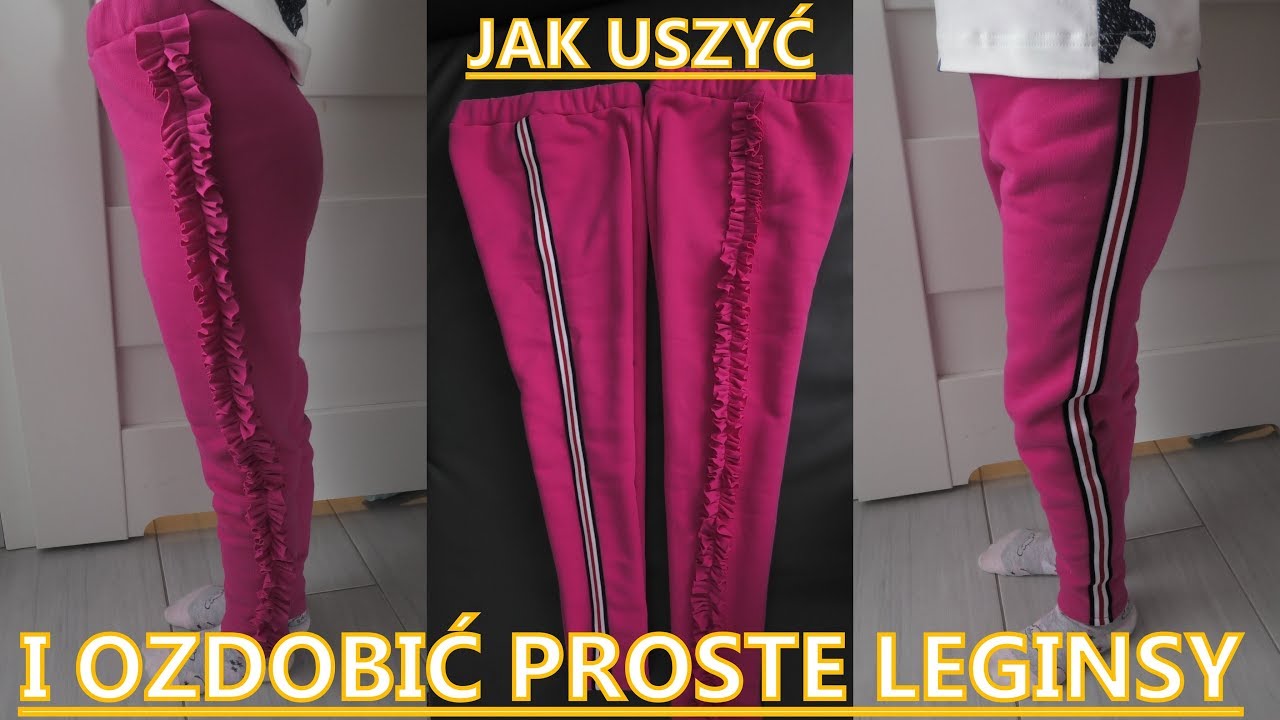 Jak uszyć i ozdobić leginsy dla dziecka