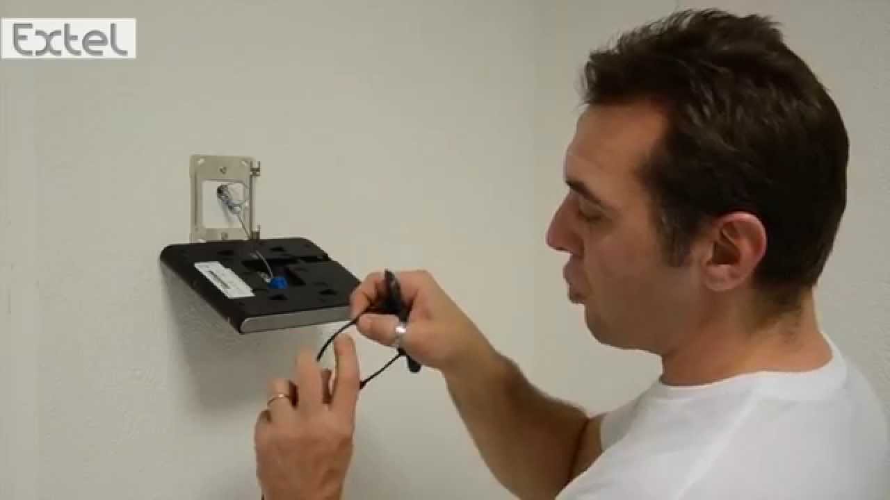 Installer l'interphone EXTEL Lena