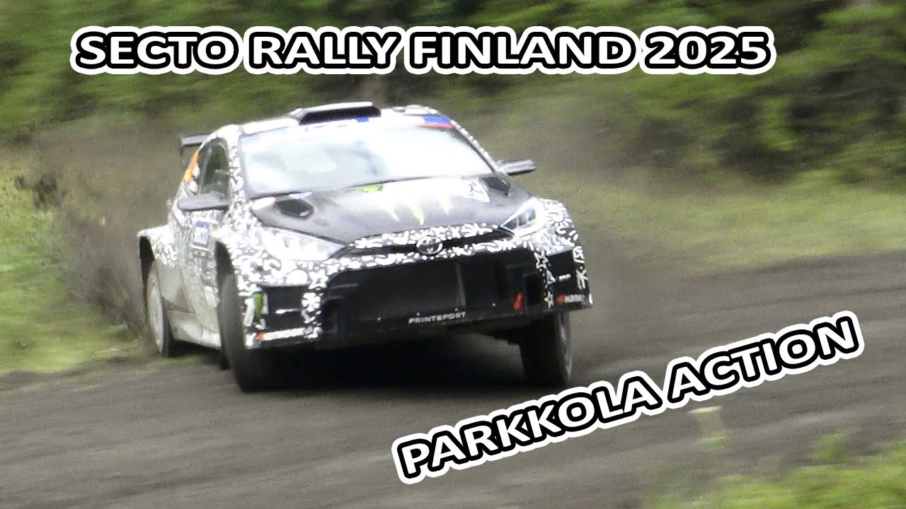 Secto Rally Finland 2025 Parkkola Action